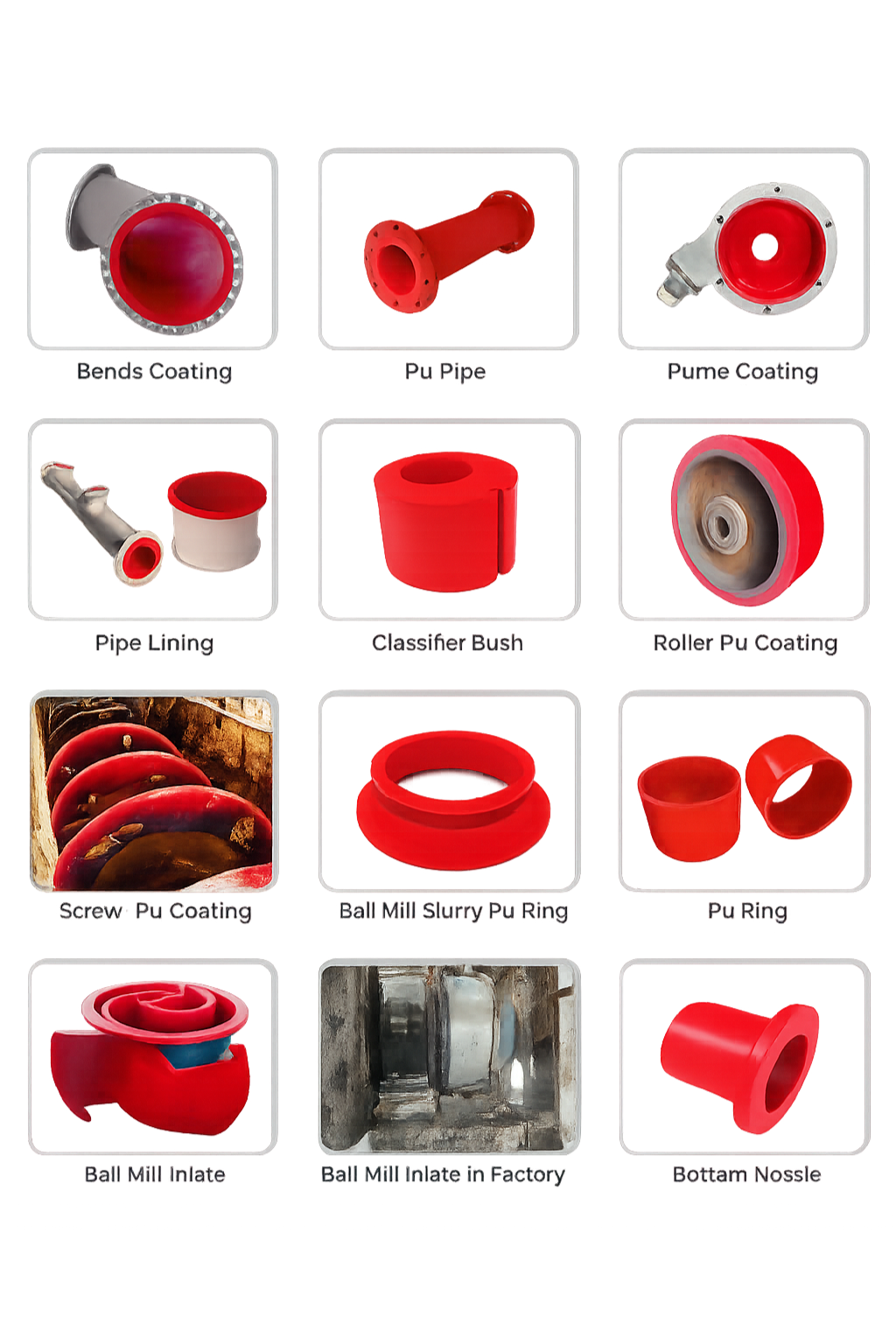 POLYURETHANE PARTS PRODUCT